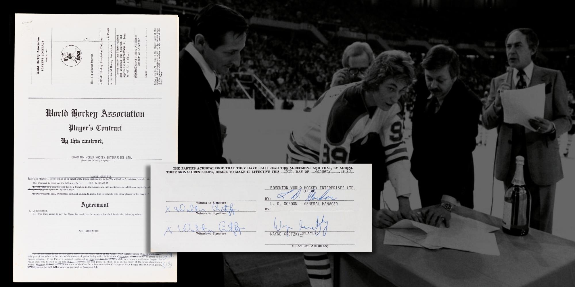 Gretzky Rookie Contract