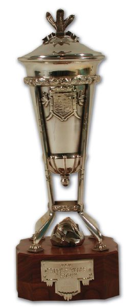 Jean Beliveaus 1977-78 Montreal Canadiens Prince of Wales Trophy (13")