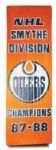 1987-88 Smythe Division Championship Banner