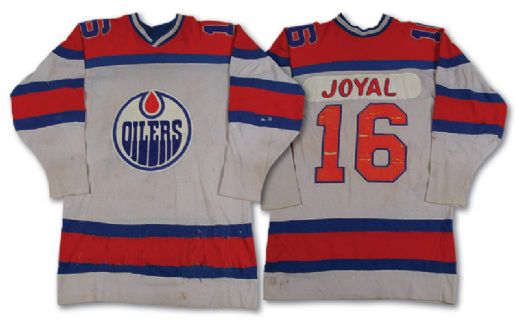 1972-73 Ed Joyal WHA Alberta Oilers Game Worn Jersey