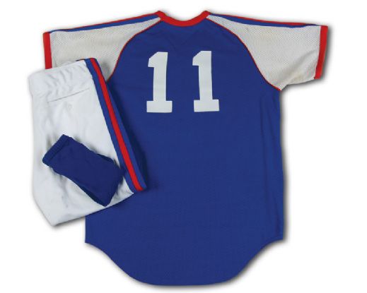 1983 Mark Messier Edmonton Oilers Game Worn Softball Uniform