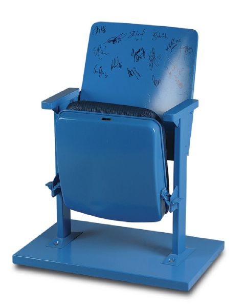 Original Single Blue Seat from Northlands Coliseum (#3)