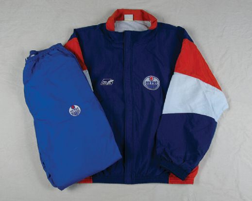 Edmonton Oilers Official Team Jacket & Pants Collection of 80