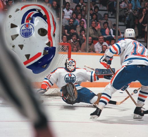 Grant Fuhr "1985 Stanley Cup" Replica Goalie Mask