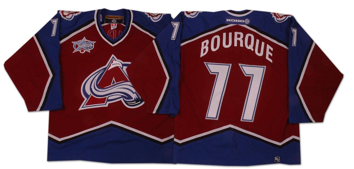 Ray Bourque Autographed Colorado Avalanche Jersey - NHL Auctions