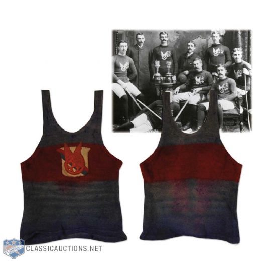 Early-1900s Montreal AAA Athletic Uniform Top