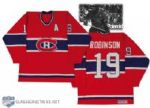 1980s Larry Robinson Montreal Canadiens Game Worn Jersey