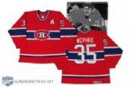 1990-91 Mike McPhee Montreal Canadiens Game Worn Jersey