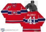 1991-92 Brent Gilchrist Montreal Canadiens Game Worn Jersey