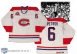 Oleg Petrovs 1993 Stanley Cup Finals Montreal Canadiens Game Worn Jersey