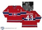 2002-03 Patrice Brisebois Montreal Canadiens Game Worn Jersey