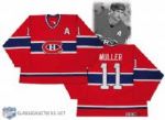 1993-94 Kirk Muller Montreal Canadiens Game Worn Jersey