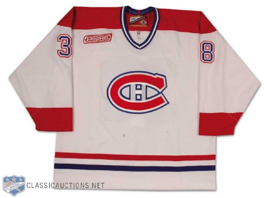 Vladimir Malakhov 1999-2000 Montreal Canadiens Team Issued Home Jersey