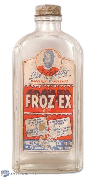 Pit Lepine-Endorsed FROZ-EX Gas De-Icer Bottle