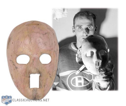 Jacques Plante 1959 Replica Montreal Canadiens Goalie Mask