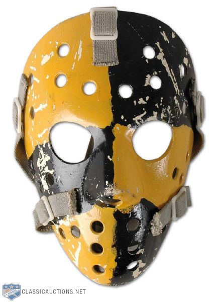 Jacques Plante Fibrosport Maskin Bruins Colors