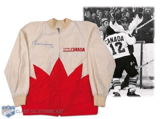 1972 Canada-Russia Series Jacket Worn by Yvan Cournoyer