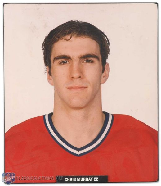 Canadiens Molson Centre Individual Player Portrait Collection of Five