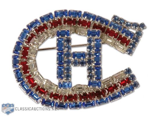 1940s Montreal Canadiens Stanley Cup Championship Brooch