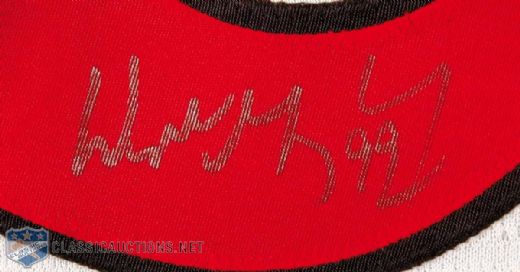 Wayne Gretzky Autographed Team Canada Jersey & Gloves