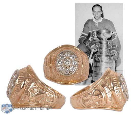 Jacques Laperrieres 1965-66 Montreal Canadiens Stanley Cup Championship Ring