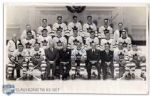 1953-54 Toronto Maple Leafs Turofsky Team Photo Autographed by 12