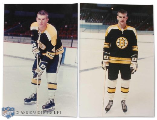 Vintage Bobby Orr Boston Bruins Photograph Collection of 5