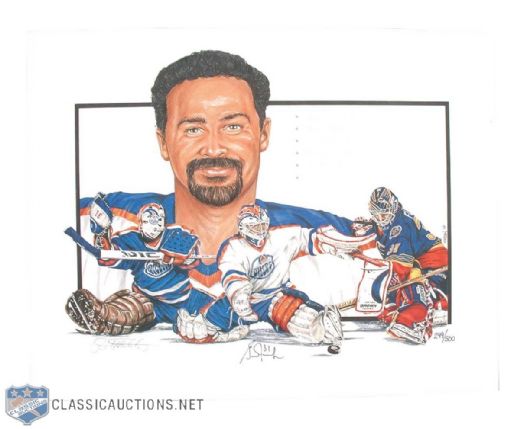 Grant Fuhr Autographed Limited Edition Print