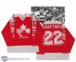 Mike Gartner 1993 World Championships Team Canada Game Worn Jersey