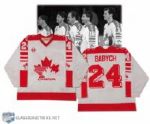 Dave Babych 1989 World Championships Team Canada Game Worn Jersey