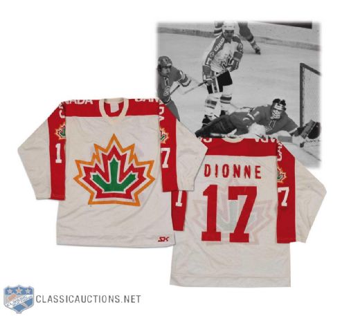Marcel Dionne 1979 World Championship Game Worn Team Canada Jersey