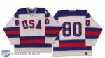 1980 Team USA Team Autographed Jersey