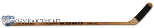 Valeri Kharlamov Game Used Koho Stick