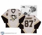 2005-06 Sidney Crosby Pittsburgh Penguins Game Worn Rookie Jersey Photo Matched!