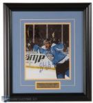Sidney Crosby Autographed 2008 Winter Classic Framed Display (15x17)