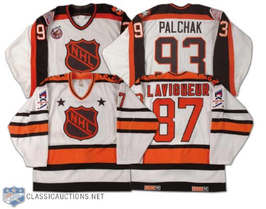 1987 & 1993 NHL All-Star Game Jersey Collection of 2