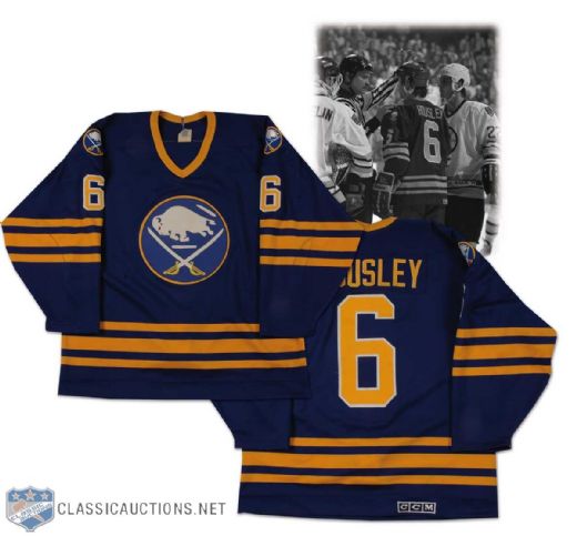 1980s Phil Housley Buffalo Sabres Game Worn Jersey