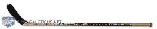 Brett Hull Game Used Easton Bubble Hockey Stick