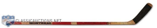 1980s Glenn Anderson Game Used Montreal Hockey Stick