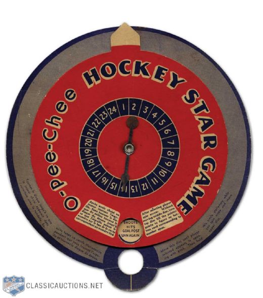1936-37 O-Pee-Chee Hockey Star Game Premium