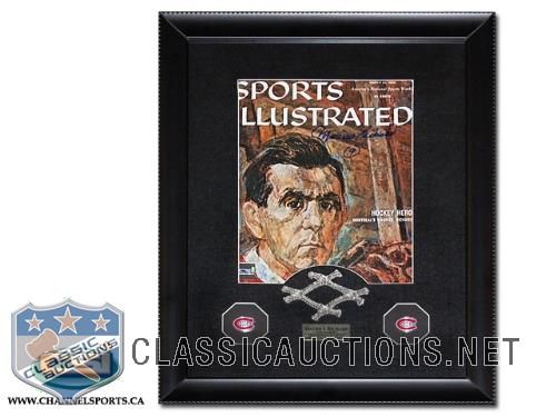 Maurice Richard Autographed Montreal Forum GAME USED Net Ltd Sports Illustrated Cover! LTD to ONLY 9!