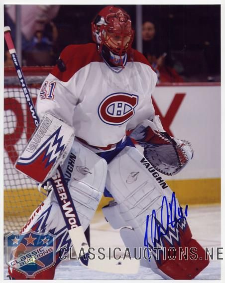 Jaroslav Halak Autographed Montreal Canadiens 8x10 Photograph