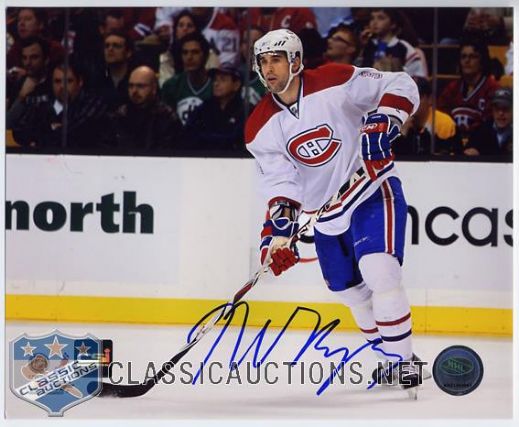 Ryan OByrne Autographed Montreal Canadiens 8x10 Photograph