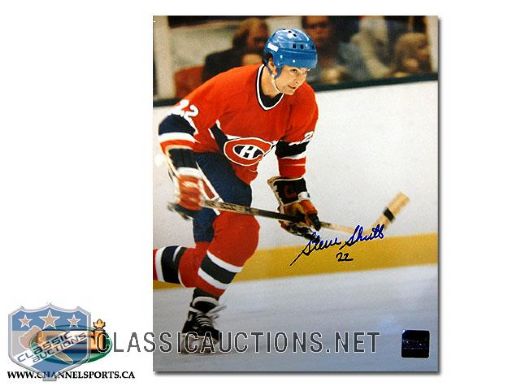 Steve Shutt Autographed Montreal Canadiens 8x10 Photograph