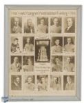 Bun Cooks 1927-28 New York Rangers Stanley Cup Champions Team Photo
