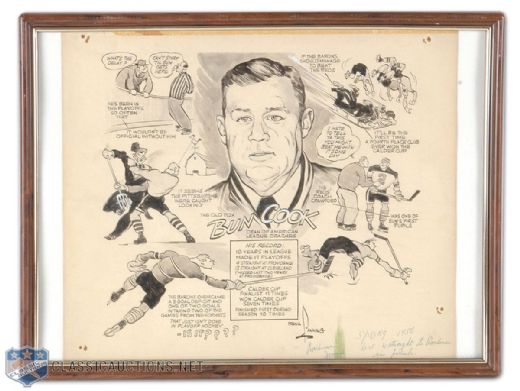 Bun Cooks AHL Coaching Career Original Artwork Collection of 3