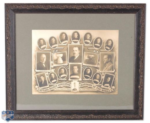 1927 Ottawa Senators Team Cabinet Photograph (22"x 26")