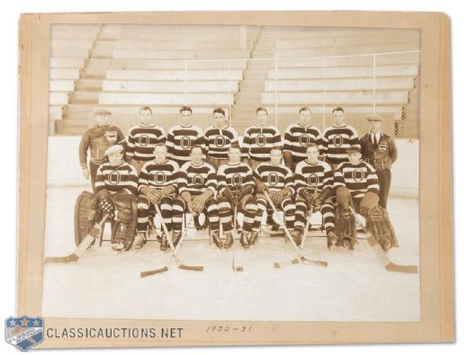 1930-31 Ottawa Senators Team Photograph