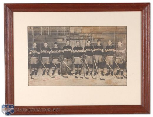1924-25 Montreal Canadiens Team Photograph - Globe Jerseys! (20" x 26")