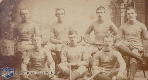 1884 Roller Hockey Championship Team Photo